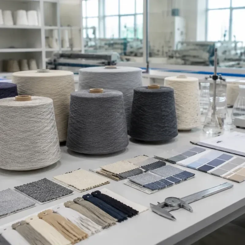 Normes de qualité pour les fils recyclés provenant de fournisseurs chinois